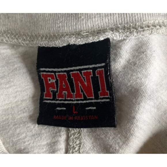 Ohio State Buckeyes Long Sleeve Tshirt Mens Tan Red Ohio State Fan 1 - Picture 6 of 8